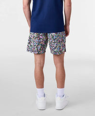 Men's Inkjet Blue Woven Shorts