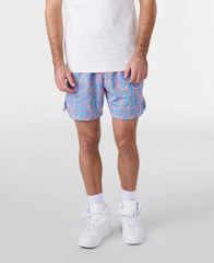 Men's Happy Melt Victory Blue Woven Shorts