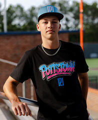 Men’s Pottstown Graffiti Black Tee