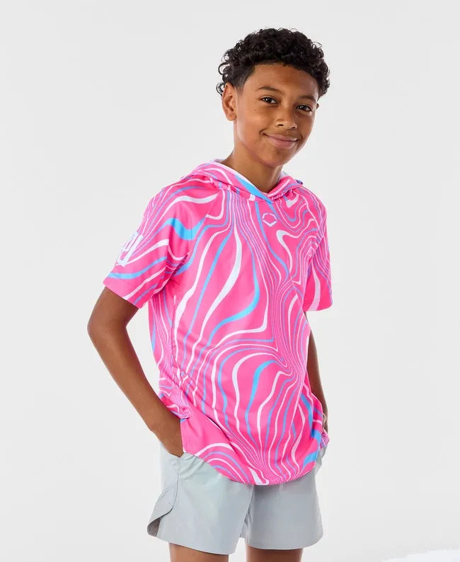 Youth X-SRZ™ Pottstown Swirl Short Sleeve Hoodie