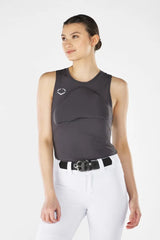 Women's Racerback Chest Guard Sleeveless Shirt