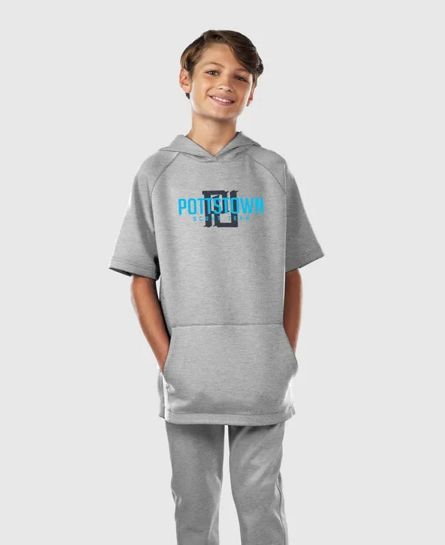 Youth Pottstown Scout Team Pro Team Short Sleeve Hoodie 2.0