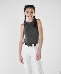 Girl's Racerback Chest Guard Sleeveless Shirt
