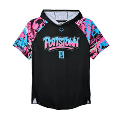 Youth Pottstown Graffiti Short Sleeve Hoodie