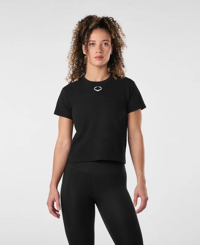 Women's Cotton Crop Tee