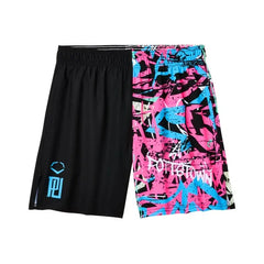 Youth Pottstown Graffiti Black Woven Short
