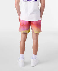 Men's Evombre Purple Woven Shorts
