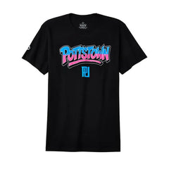 Men’s Pottstown Graffiti Black Tee