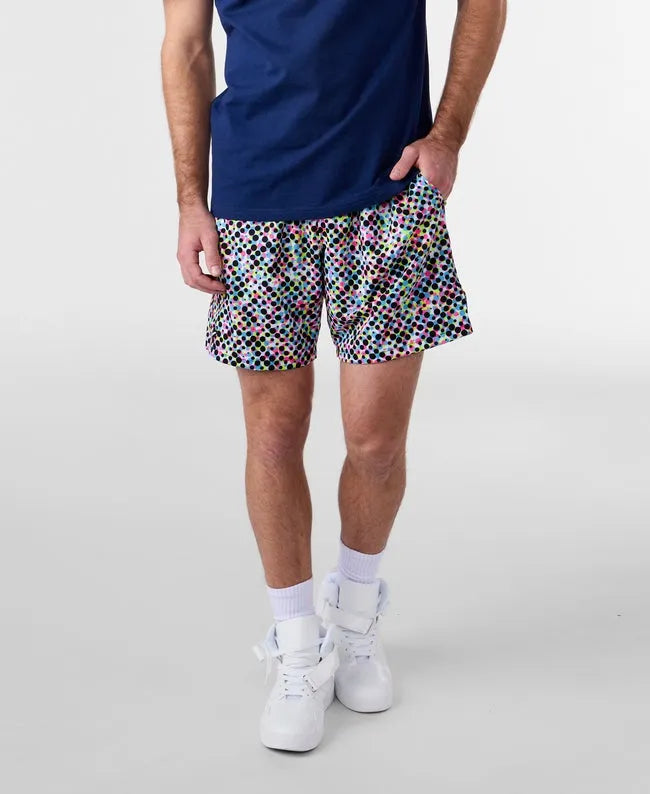 Men's Inkjet Blue Woven Shorts