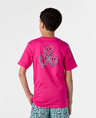 Youth Happy Melt Pink Graphic Tee